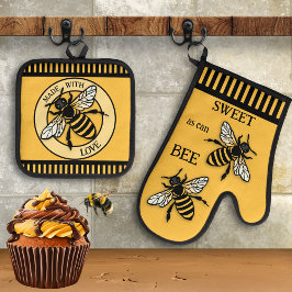 Sweet honey Bee Ocher Black