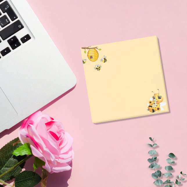 Sweet Honey Bee Post-it Block (Skapare uppladdad)