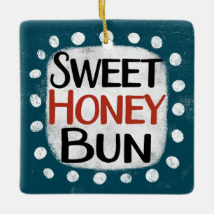 Sweet honey Bun Ornament