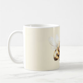 Sweet Honey Cute Happy Bee Kaffemugg