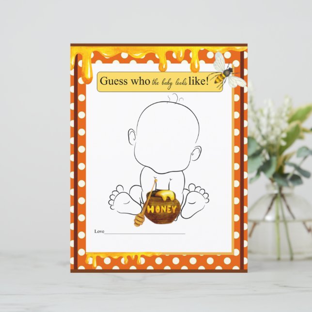 Sweet Honeybee som kommer att se ut som Baby som s (Stående Fram)