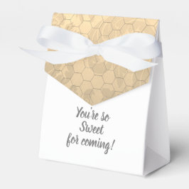 Sweet Honeycomb Wedding Favor Presentaskar