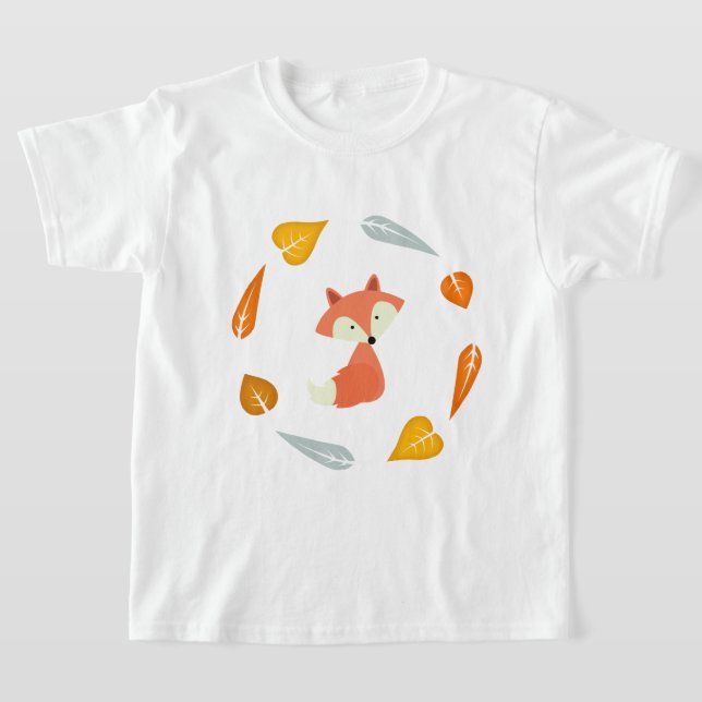 Sweet Höst löv Fox Tee Shirt (Laydown)