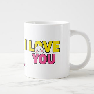 Sweet I Love You Graphic for Gifts and Apparel Jumbo Mugg