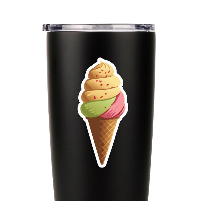 Sweet Ice Cream Cone Klistermärken (Skapare uppladdad)