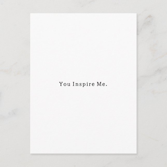 Sweet Inspirational Card Vykort (Framsida)