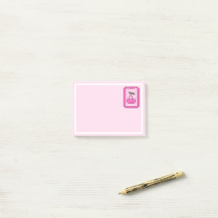Sweet Joyfulness Cherry Hearts Frimärke Post-it Block