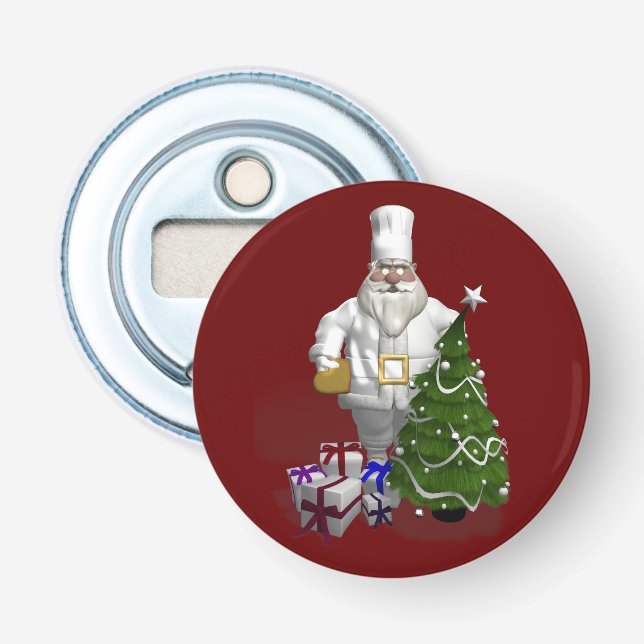 Sweet Jultomten Chef Flasköppnare (Framsidan)