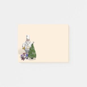 Sweet Jultomten Chef Post-it Block
