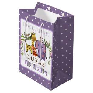 Sweet Jungle Safari Animal 1:a födelsedagen