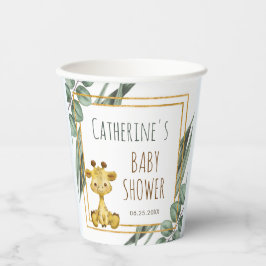 Sweet Jungle Safari Giraffe Botanical Baby Shower