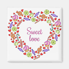 Sweet kärlek magnet