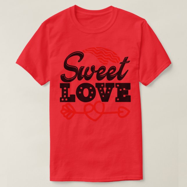 Sweet KÄRLEK T Shirt (Design framsida)