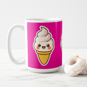 Sweet Kawaii Ice Cream Kaffemugg
