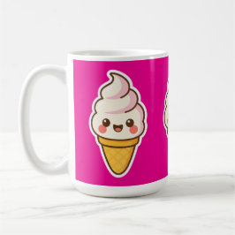 Sweet Kawaii Ice Cream Kaffemugg