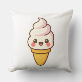 Sweet Kawaii Ice Cream Kudde