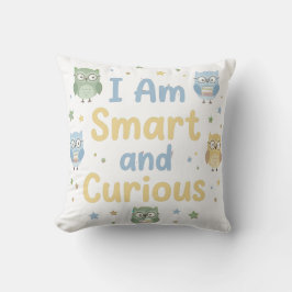 Sweet Kids Curiosity Affirmation Smart Curious Kudde
