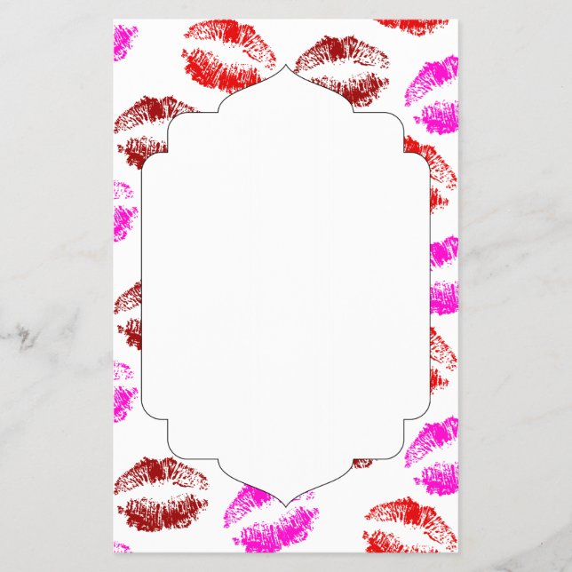 Sweet Kiss Läppar Mark Flygblad (Framsidan)