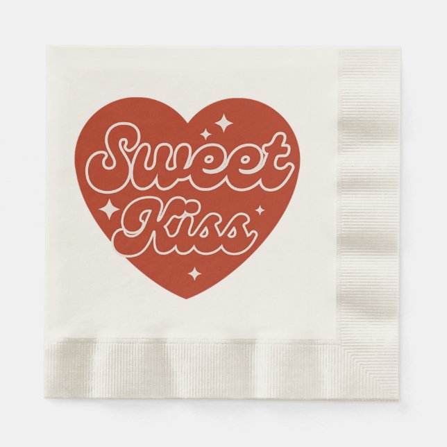 Sweet Kiss Napkins Pappersservett (Framsidan)