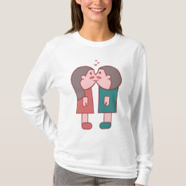 💑 Sweet Kisses: A Valentines Delight 💕 💑 T Shirt