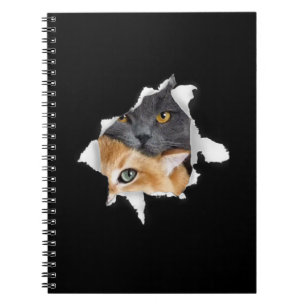 Sweet Kitten Couple Funny Cat Lover Gift Anteckningsbok