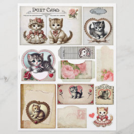Sweet Kittens & Ro Ephemera Collection R