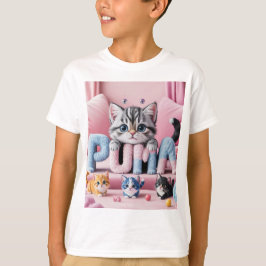 Sweet Kitty Squad | Leka och färgrik kattkonst T Shirt
