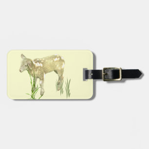 Sweet Lamb Luggage Tag Bagagebricka