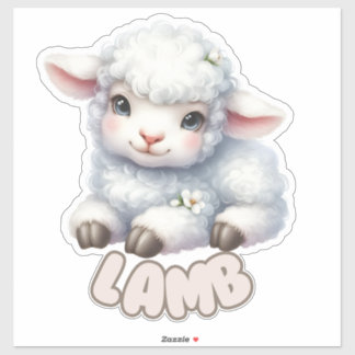 Sweet Lamb - Nursery Klistermärken