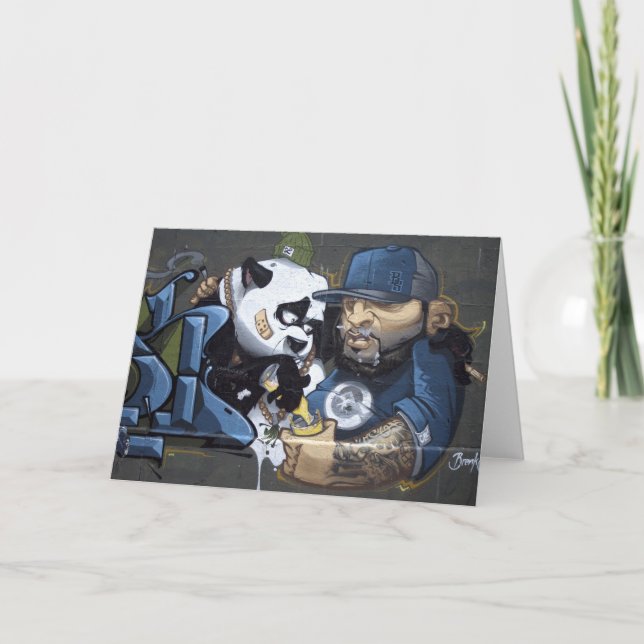 Sweet Ledsen Panda hittade en Buddy Kort (Framsida)