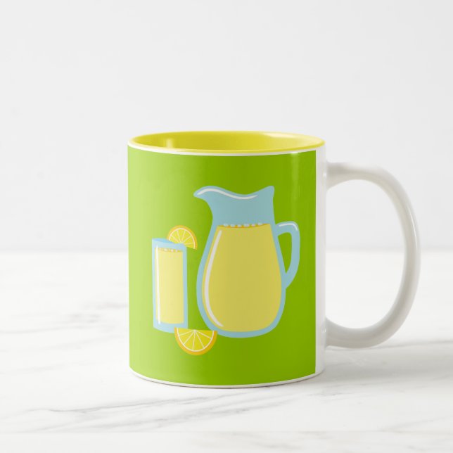 Sweet Lemonade Två-Tonad Mugg (Höger)