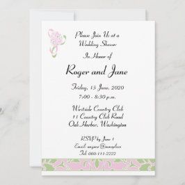 Sweet Lilac, Margarita Damask Möhippa Inbjudningar