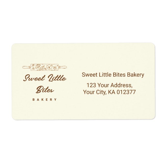 Sweet Little Bites Bakery  Frakt  Fraktsedel (Framsidan)