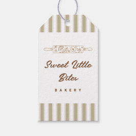 Sweet Little Bites Small Bakery Logo Sticker Presentetikett