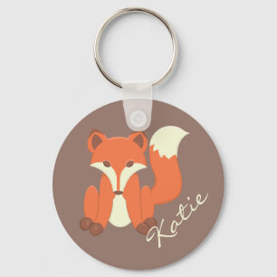 "Sweet Little Fox" Nyckelring