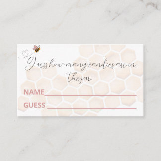 Sweet Little Honey Guessing Game Cards Tilläggskort