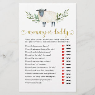 Sweet Little Lamb Greenery Mamma eller pappa