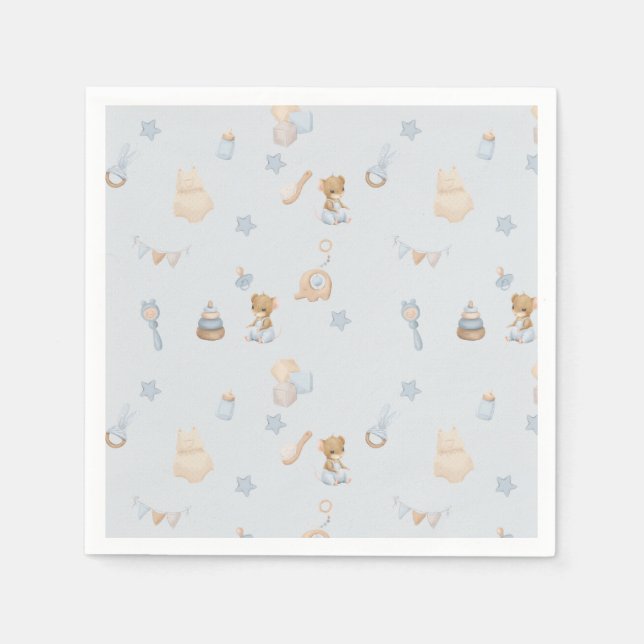 Sweet Little Mouse Paper Napkin Pappersservett (Framsidan)