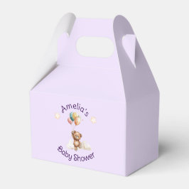 Sweet Little One on the Way Lavender Baby Shower Presentaskar