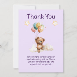 Sweet Little One on the Way Lavender Baby Shower Tack Kort