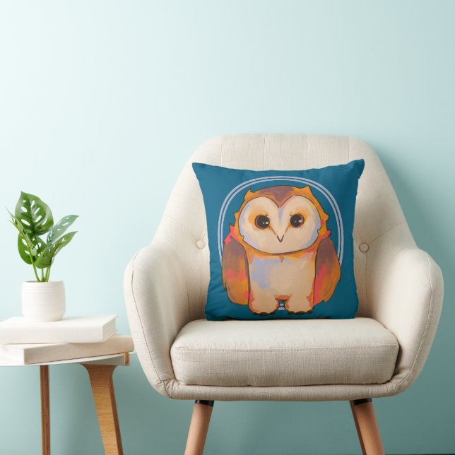 Sweet little owl.  kudde (Stol)