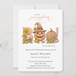 Sweet Little patch pumpkin florals is on the way Inbjudningar