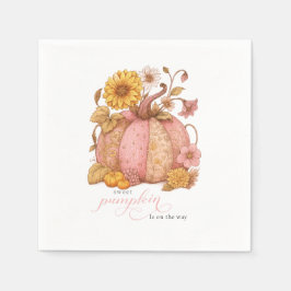 Sweet Little patch pumpkin florals is on the way Pappersservett
