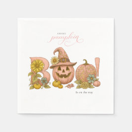 Sweet Little patch pumpkin florals is on the way Pappersservett