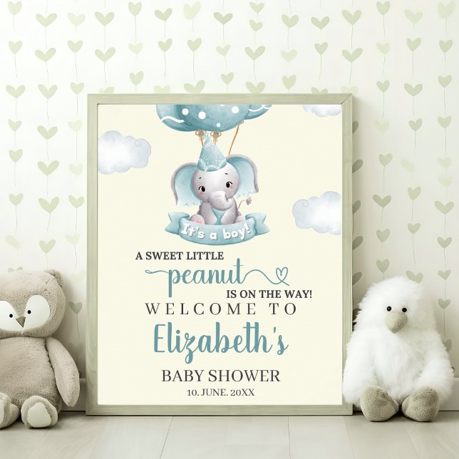 Sweet Little Peanut is on the way Baby shower Poster (Skapare uppladdad)