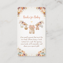 Sweet Little Pumpkin Autumn Baby Shower Tilläggskort