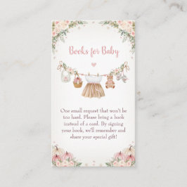 Sweet Little Pumpkin Autumn Baby Shower Tilläggskort