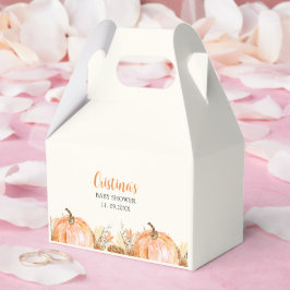 Sweet Little Pumpkin is on her Way, Baby Shower Presentaskar