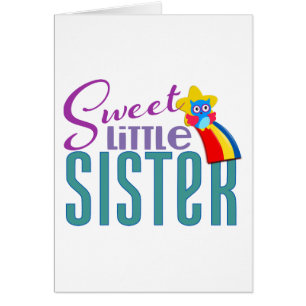 Sweet Little Sister Hälsningskort