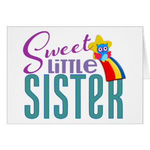 Sweet Little Sister Hälsningskort